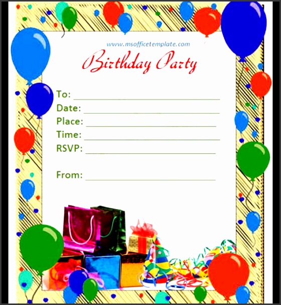 birthday invitations templates word birthday invitations templates word sample birthday invitation free