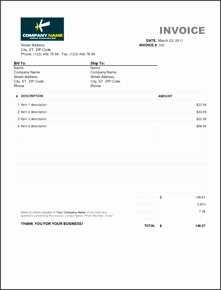 invoice template mac excel free invoice template excel