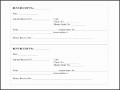 5 Blank Rent Receipt Template