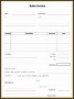 9 Blank Sales Invoice Template