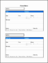4+ Blank Telephone Message Template