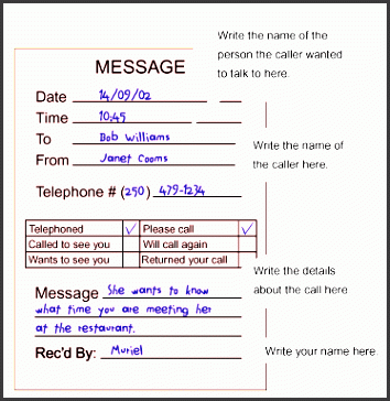beginner writing course pleasing telephone message 8 telephone message templates