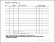 8 Bus Mileage Log Template