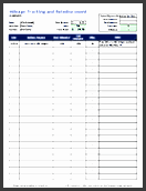 business mileage tracking log
