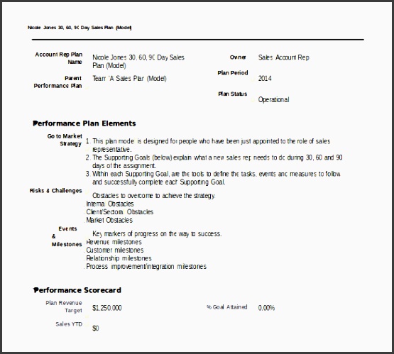 sales rep business plan template 20 30 60 90 day action plan sales rep business plan template 20 30 60 90 day action plan template free sample example ideas