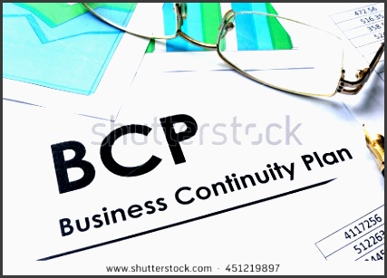 paper with words bcp business continuity plan