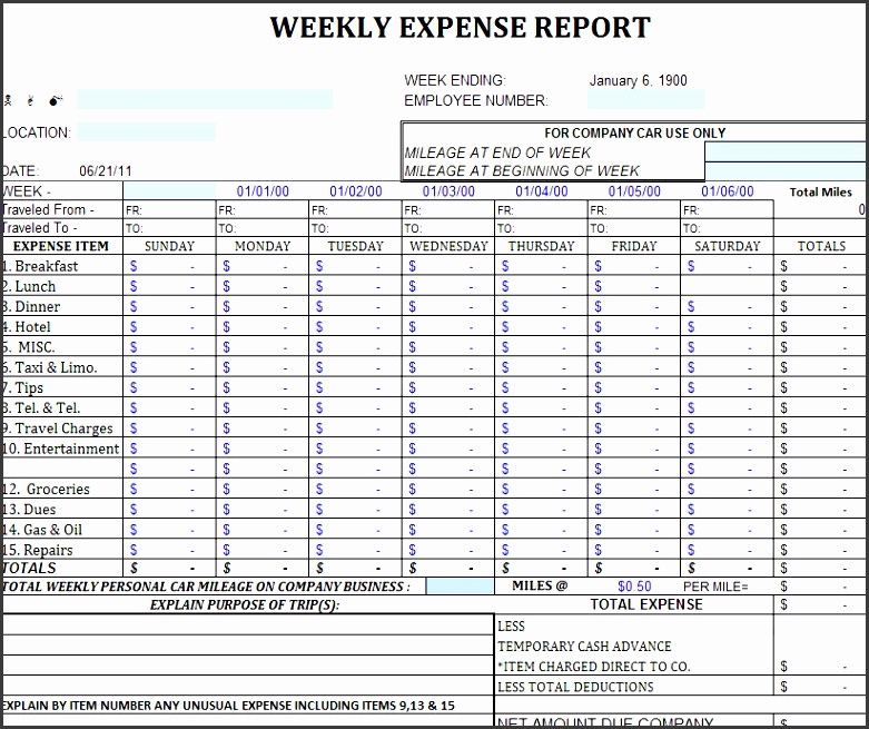 business expense template for taxes weekly expense report sheet weekly expense sheet free