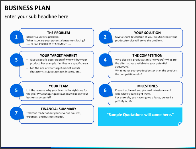 business plan ppt slide 7