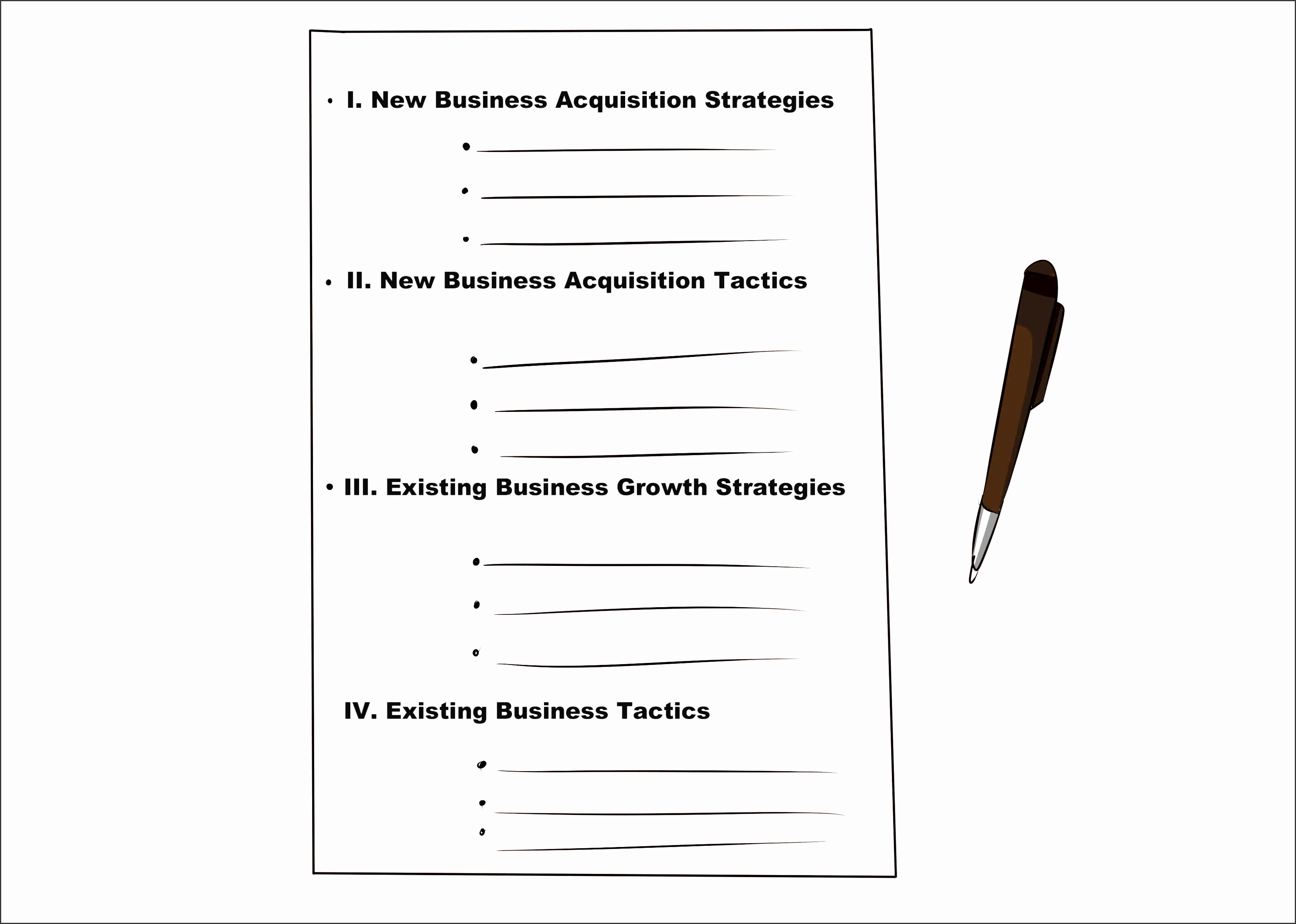 write a sales plan step 12