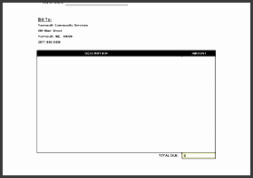 bill list template and invoice template blank free to do list