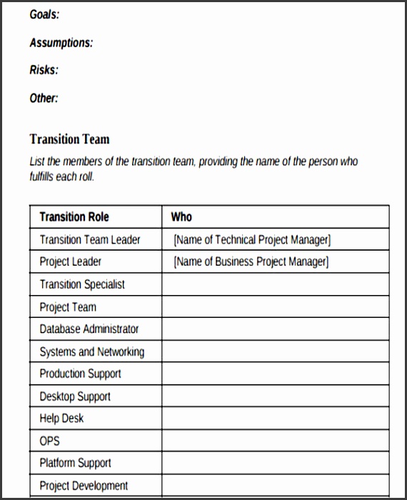 project task to do list template