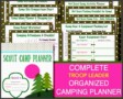 10 Camping Trip Planner Printable