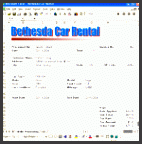 car rental invoice template excel car rental invoice template word rabitah