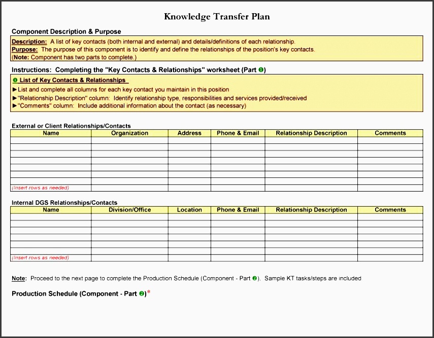 transition plan template 34