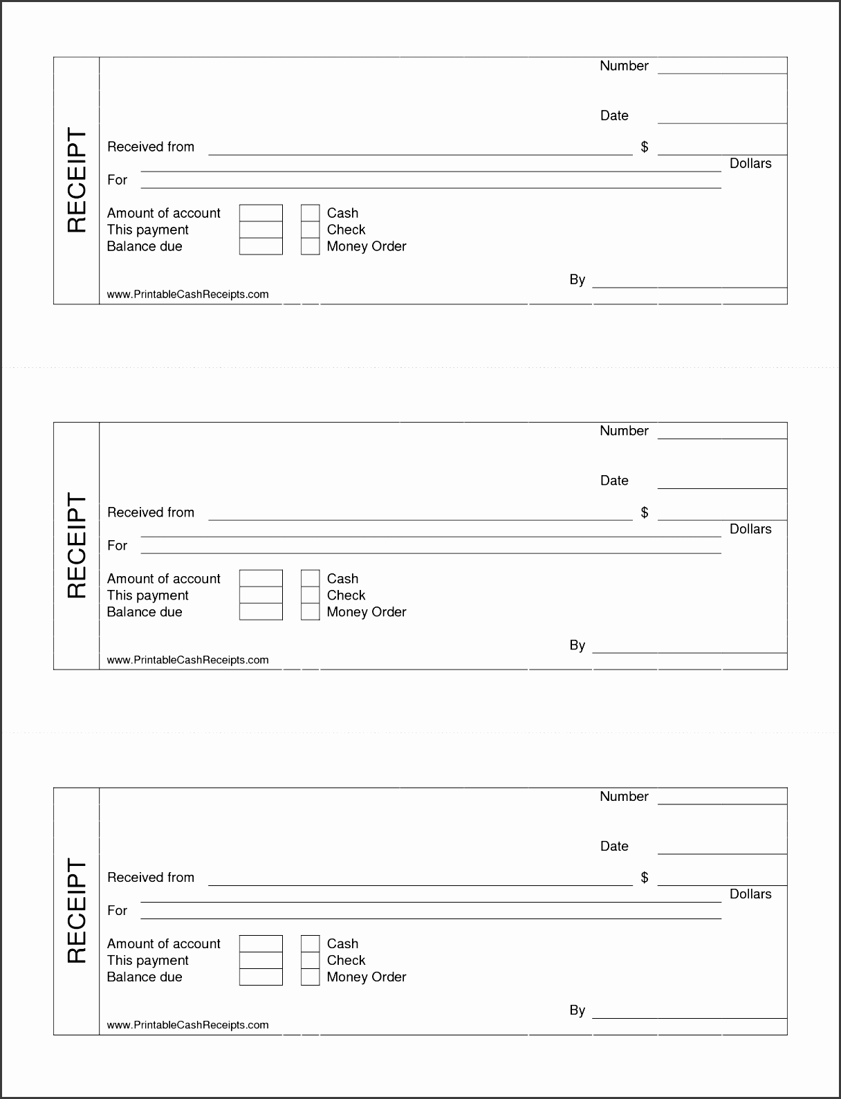 simple cash receipt printable employment verification form best solutions of 9 printable rent receipts bud template