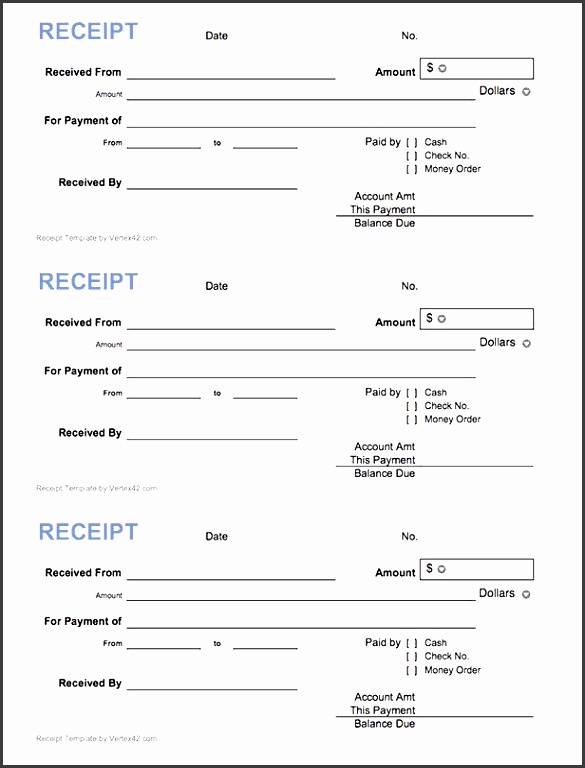 free printable cash receipt form pdf from vertex42