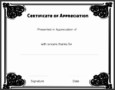 6+ Certificate Of Appreciation Templates