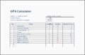 5 College Credit Planner for Students