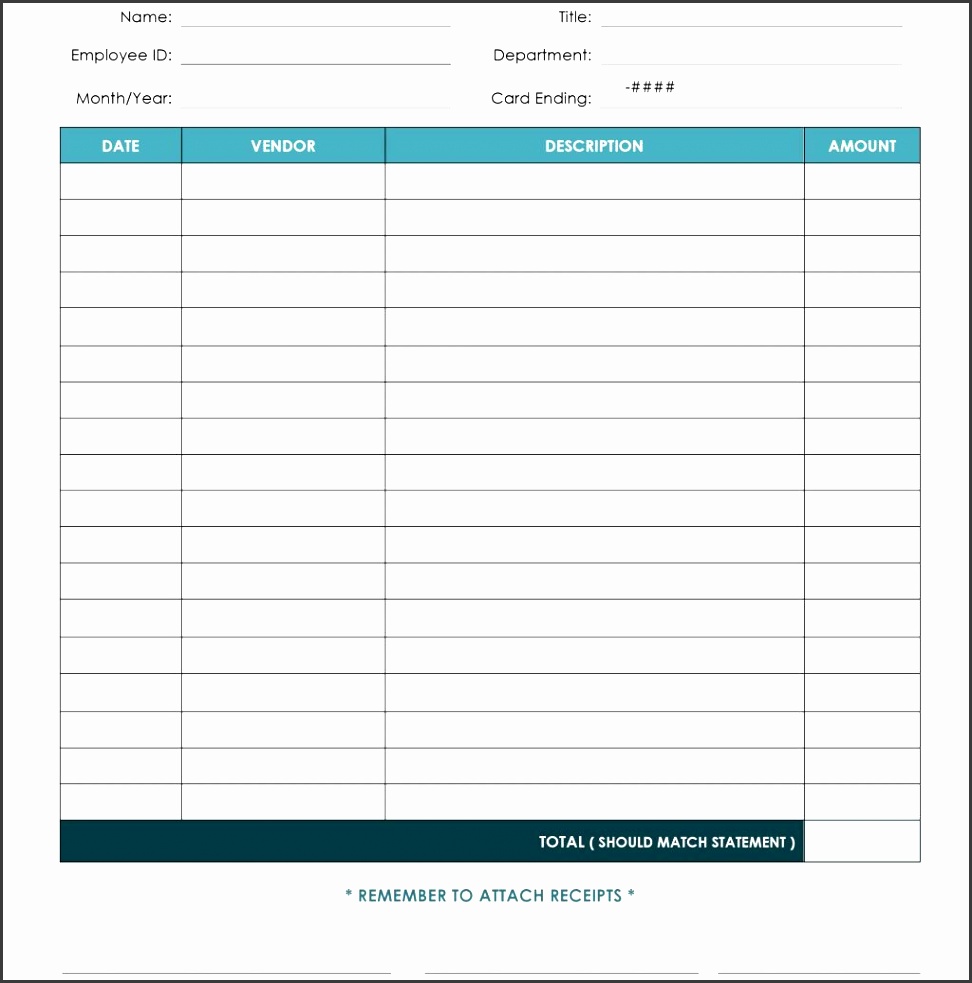 6 Company Expense Report Template - SampleTemplatess ...