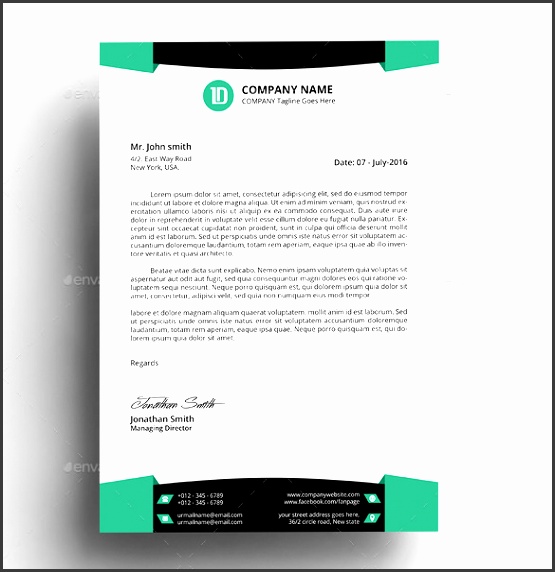 ms word professional letterhead template