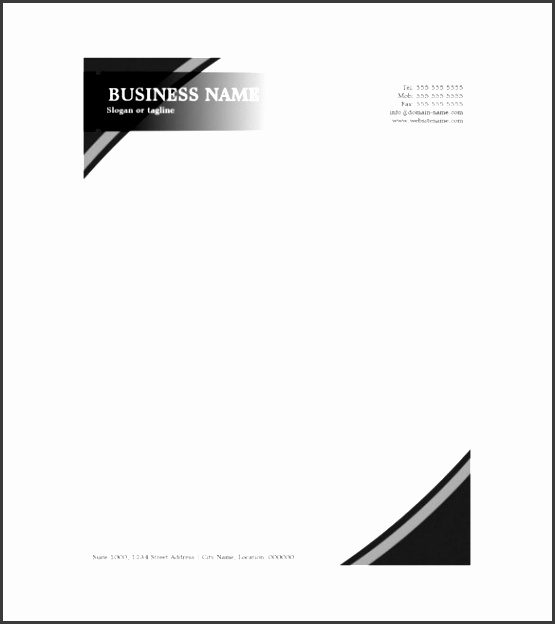 business paper template 10 construction pany letterhead templates free sample