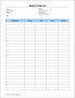 8 Company Phone Log Template