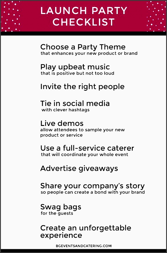 we have gathered 10 key items to make sure your event has a memorable and effective