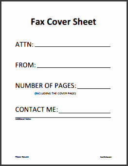 fax cover sheet example fax cover letter templates