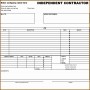 10 Contractor Invoice Template Editable