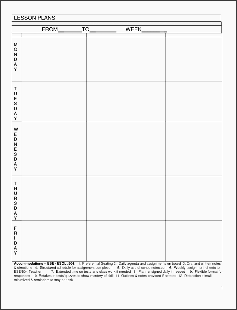 printable daily planner template excel 2016 family d elipalteco blank lesson plans for teachers free printable