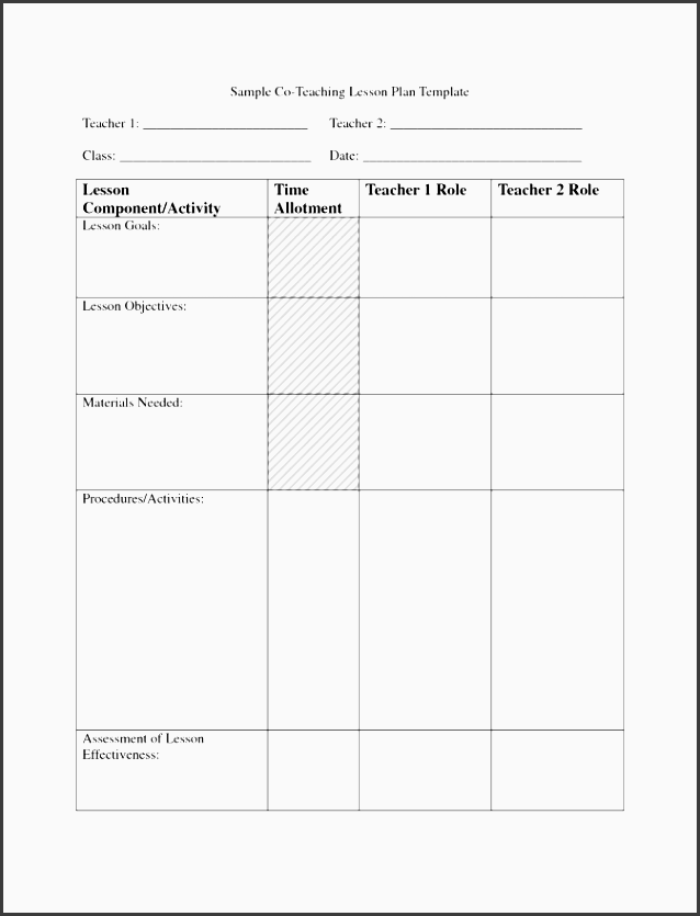 100 daily lesson plan template daily lesson plan template 1 daily lesson plan template