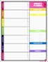 6 Daily Planner Template Printable