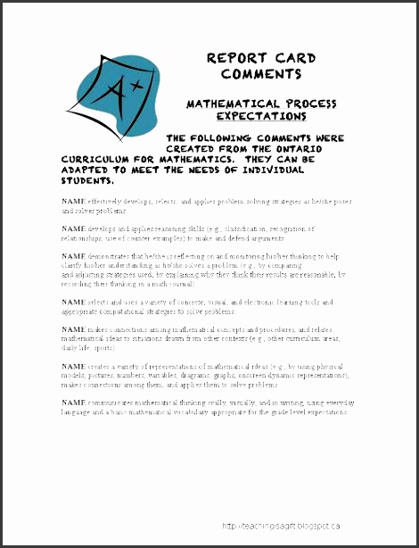 teachingisa t report card ments a freebie