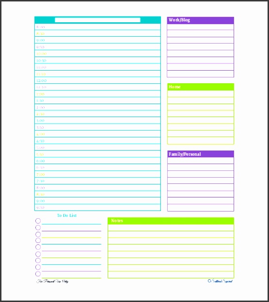 free personalized daily planner pdf format