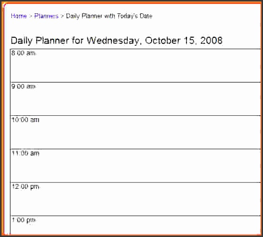 daily planner onlineintable daily planner