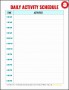 9 Daily Schedule Templates