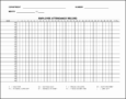 6 Department attendance Sheet Template