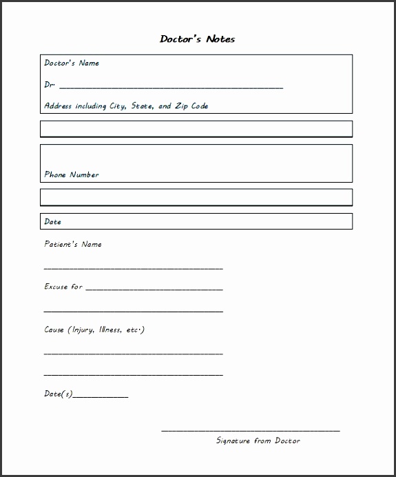 25 free doctor note excuse templates template lab c5ehc printable bonus doctor notes template 01