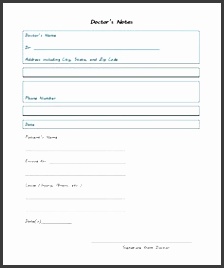 21 free doctor note excuse templates template lab