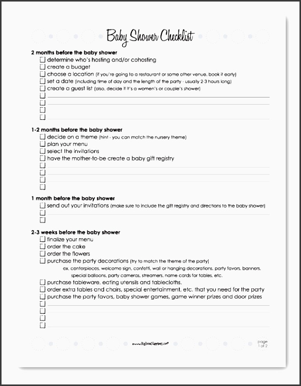 baby shower tips and tricks free baby shower planning checklist