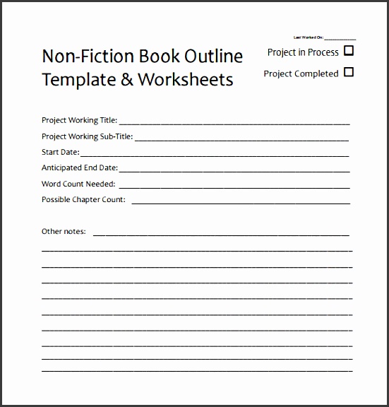 book outline template 9 free documents in pdf