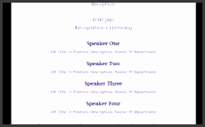 5 event program template free event planning templates throughout event program