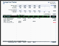 savings goal tracker