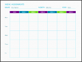 9 Download Free Home Work Planner Template