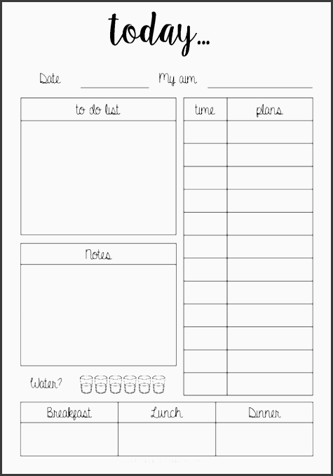 free printables the organised student use this every day on top of my