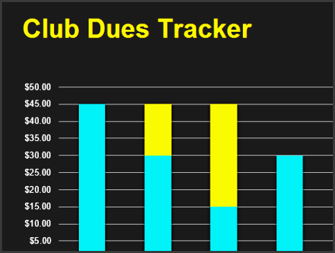 club dues tracker