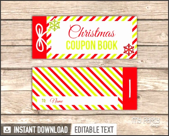coupon templates printable within christmas coupon book template 2017