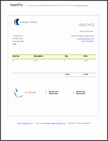 simple billing invoice template