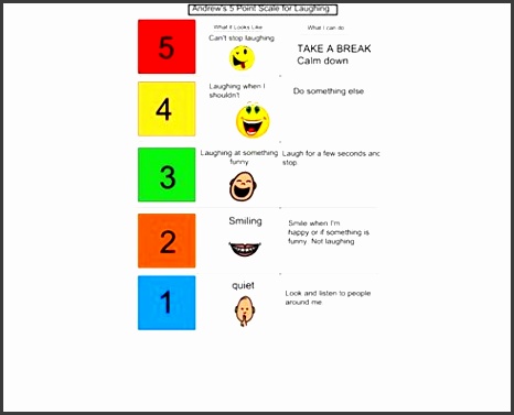 boardmaker achieve laughing social story five point scale