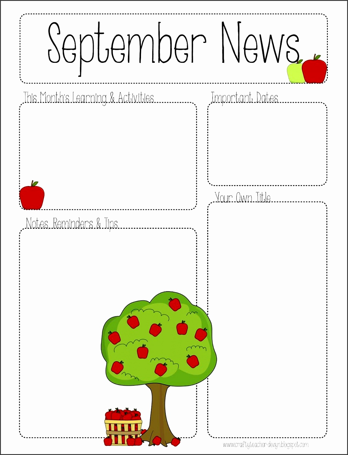 here is a pdf editable september newsletter again it is for all grades and